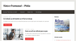 Desktop Screenshot of pinka.info
